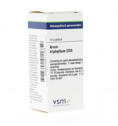 VSM Arum triphyllum D30 10 gram globuli