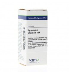 VSM Symphytum officinale 12K 4 gram globuli