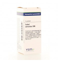 VSM Sabal serrulata 30K 4 gram globuli