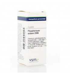 VSM Phosphoricum acidum 200K 4 gram globuli