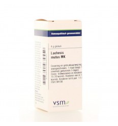 VSM Lachesis mutus MK 4 gram globuli