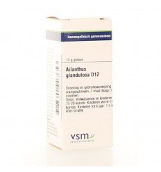 VSM Ailanthus glandulosa D12 10 gram globuli