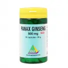 SNP Panax ginseng 500 mg puur 60 capsules