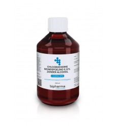 Bipharma Chloorhexidine mondspoeling 0.12% 500 ml