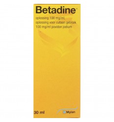 Betadine Jodium oplossing 30 ml