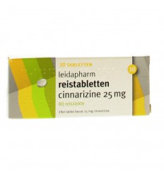 Leidapharm Cinnarazine 25 mg 10 tabletten
