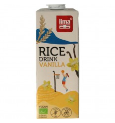 Lima Rice drink vanilla biologisch 1 liter