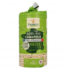 Primeal Rijstwafels extra dun Camargue biologisch 130 gram