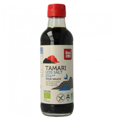 Sauzen Lima Tamari 25% minder zout biologisch 250 ml kopen