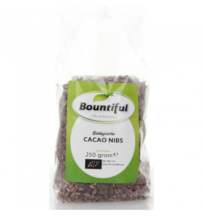 Cacao nibs Bountiful biologisch 250 gram kopen