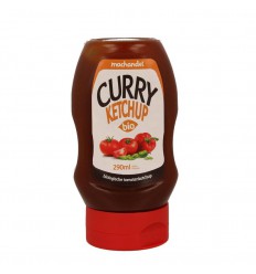 Machandel Curry ketchup fles biologisch 290 gram