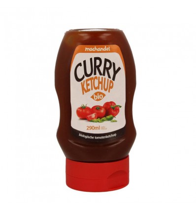 Sauzen Machandel Curry ketchup fles biologisch 290 gram kopen