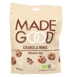 Made Good Granola minis chocolate chip biologisch 100 gram