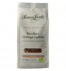 Simon Levelt Rooibos orange lemon biologisch 110 gram
