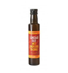 Omega en More Lijnzaadolie garlic chilly 250 ml