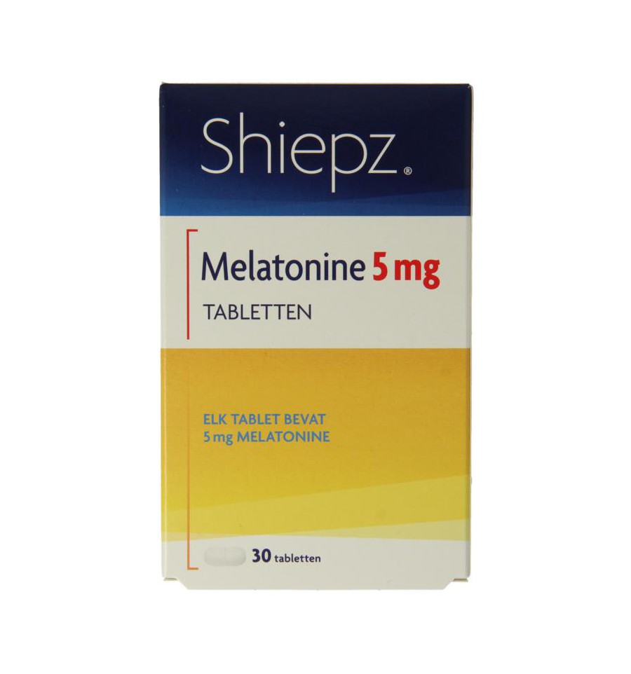 Shiepz melatonine 5 mg tabletten