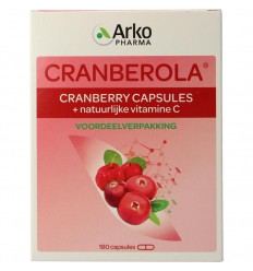 Cranberola Cranberry capsules 180 vcaps