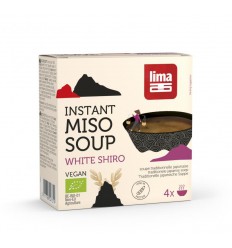 Lima Instant miso soup white shiro 4 x 16.5 66 gram