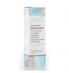 Leidapharm Xylometazoline HCl neusspray 0.5 mg kind 10 ml