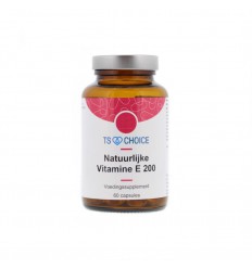 TS Choice Vitamine E 5 mcg D alpha tocopherol 60 capsules kopen