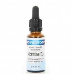 Nova Vitae Vitamine D3 25 mcg druppel 25 ml