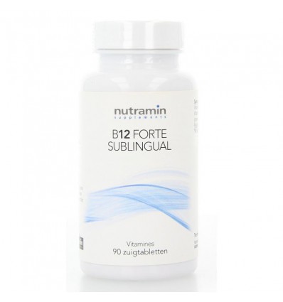 Vitamine B12 Nutramin NTM B12 Forte sublingual 90 zuigtabletten kopen
