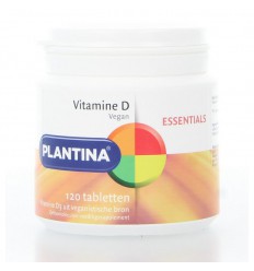 Plantina Vitamine D 10 mcg 120 tabletten kopen