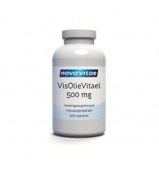 Nova Vitae Visolie vitael 500 mg (zalmolie) 500 capsules