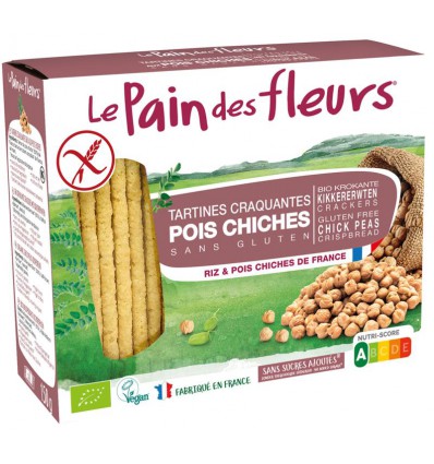 Crackers Pain Des Fleurs Kikkererwten biologisch 150 gram kopen