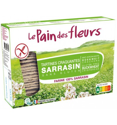 Boekweit Crackers Pain Des Fleurs biologisch 300 gram kopen