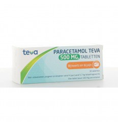 Teva Paracetamol 500 mg 30 tabletten