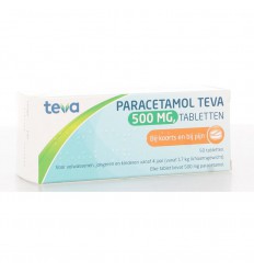 Teva Paracetamol 500 mg 50 tabletten