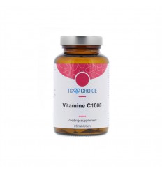TS Choice Vitamine C 1000 mg & bioflavonoiden 25 tabletten