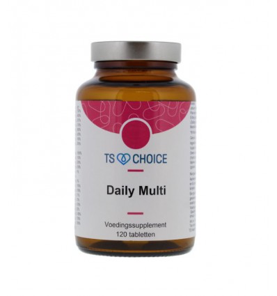 Multivitamine TS Choice Daily multi vitaminen mineralen complex 120 tabletten kopen