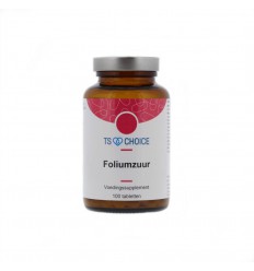 TS Choice Foliumzuur 400 Vitamine B11 100 tabletten
