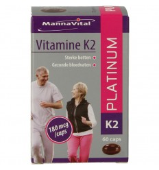 Mannavital Vitamine K2 platinum 60 capsules kopen