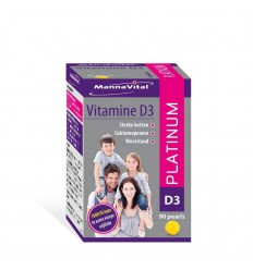 Mannavital Vitamine D3 platinum 90 capsules