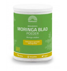 Mattisson Moringa blad poeder moringa oleifera biologisch 125 gram