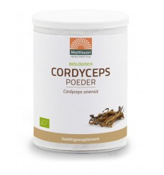 Mattisson Cordyceps powder - cordyceps sinensis organic biologisch 100 gram