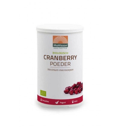 Supplementen Mattisson Absolute cranberry powder biologisch 125 gram kopen