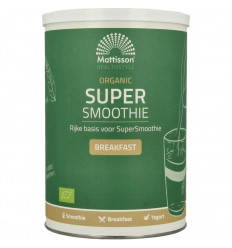 Mattisson Organic supersmoothie breakfast 500 gram