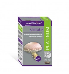 Mannavital Shiitake platinum 60 capsules