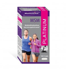 Mannavital MSM Platinum 180 tabletten