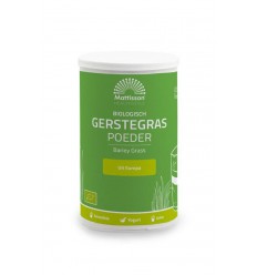 Mattisson Gerstegras barley grass Europa biologisch 125 gram