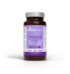 Vitamine B6 Sanopharm Vitamine B6 pyridoxaal-5-fosfaat 20 mg 60