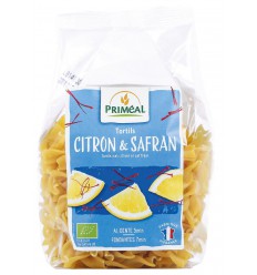 Primeal Fusilli tortils citroen safraan biologisch 250 gram
