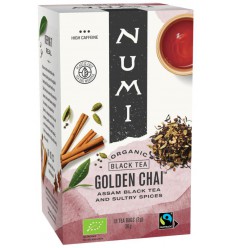Numi Golden chai biologisch 18 zakjes