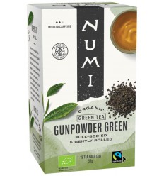 Numi Green tea gunpowder biologisch 18 zakjes