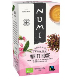 Numi Witte thee white rose biologisch 16 zakjes