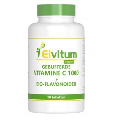 Elvitum Gebufferde vitamine C 1000 mg 90 tabletten